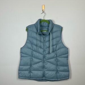 Ricki’s Teal Puffer Vest Sz XXL